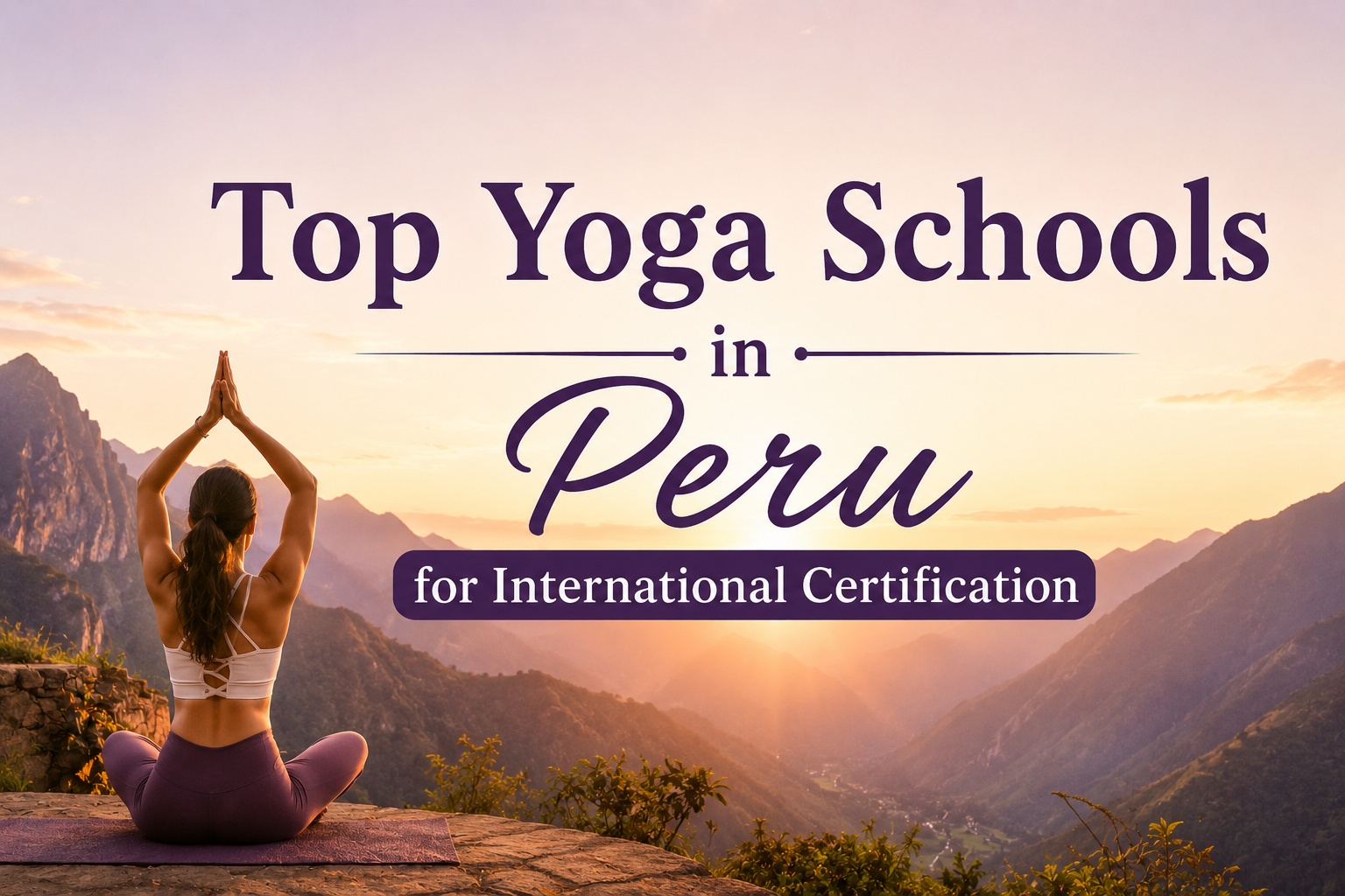 Top Yoga Schools in Peru for International Certification 